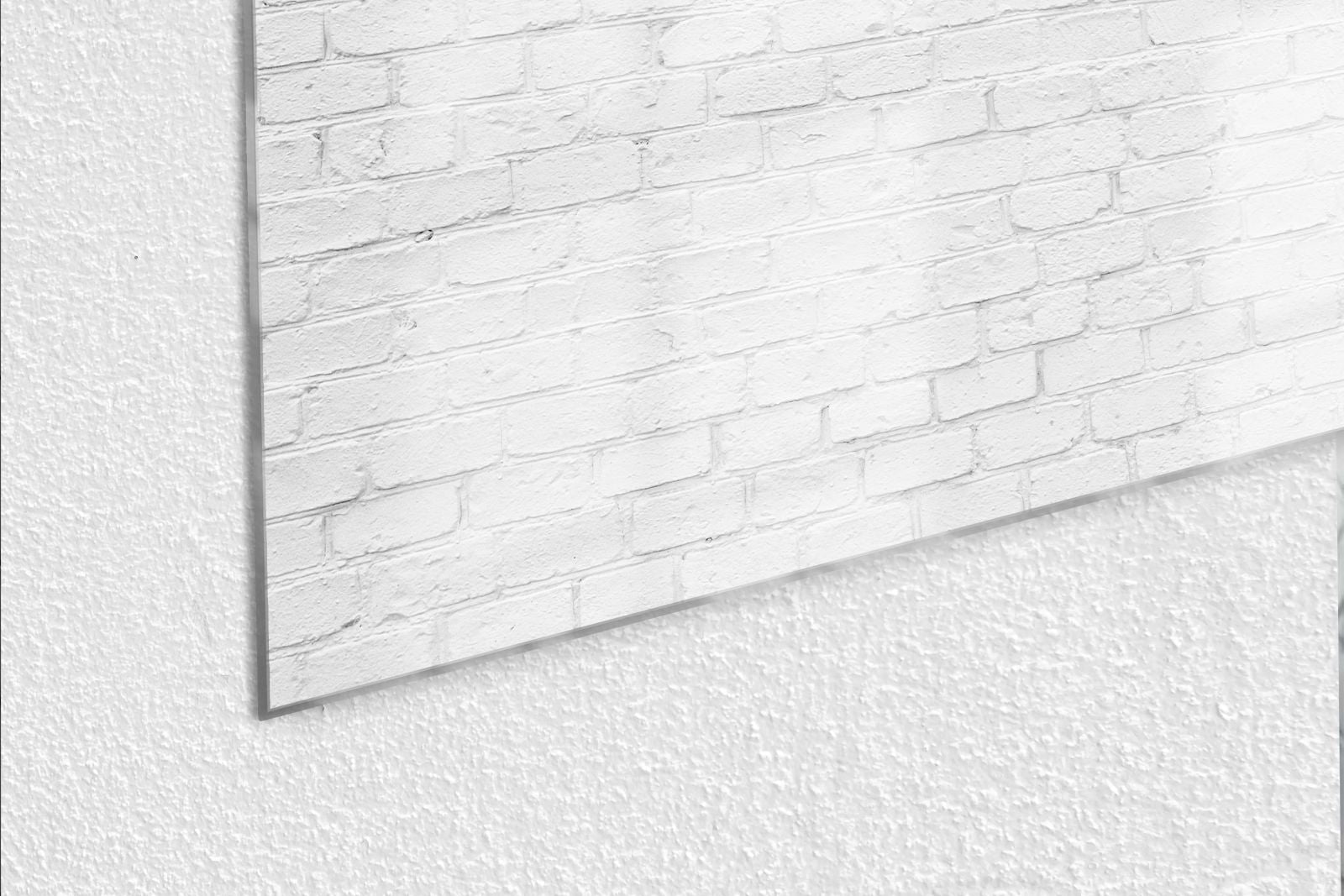 Mydesignglas Glas Whiteboard - Weiße Steine - magnetisch & kratzfest