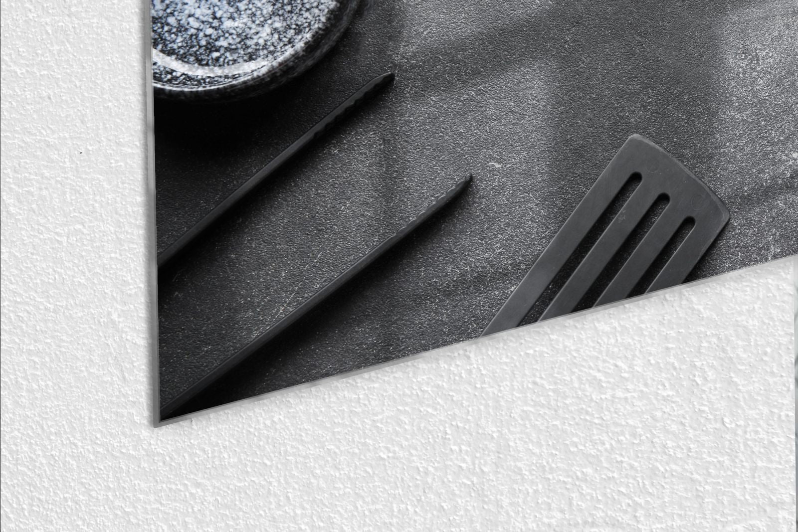 Mydesignglas Glas Whiteboard - Küchenutensilien – magnetisch, kratzfest & rahmenlos