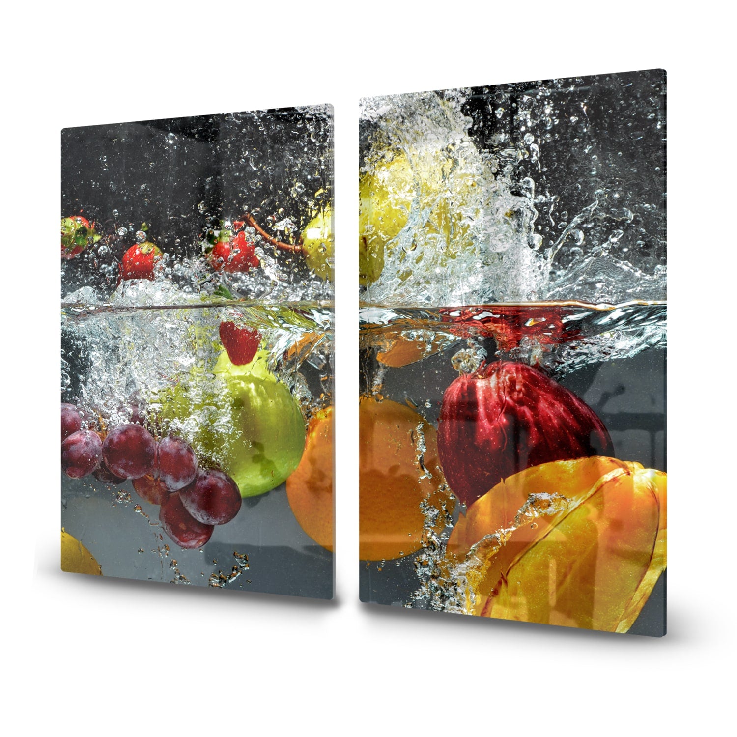 Herdabdeckplatte Frucht-Splash