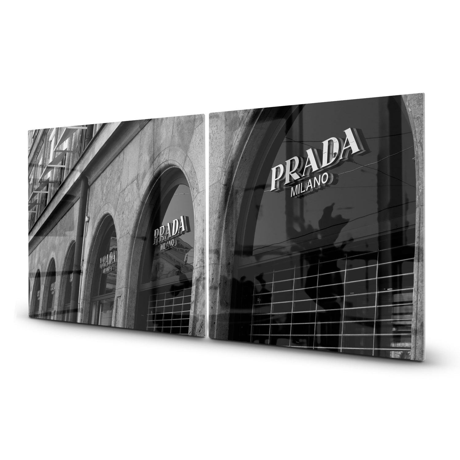 Herdabdeckplatte Prada Milano