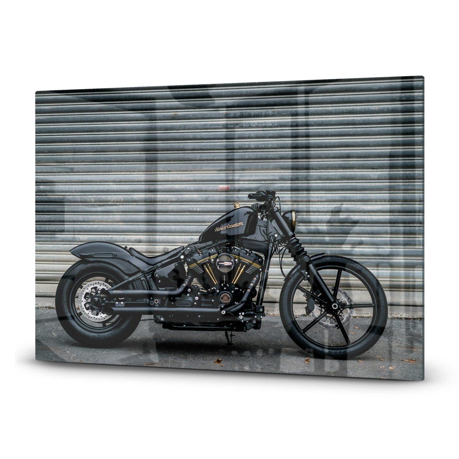 Herdabdeckplatte Harley Davidson