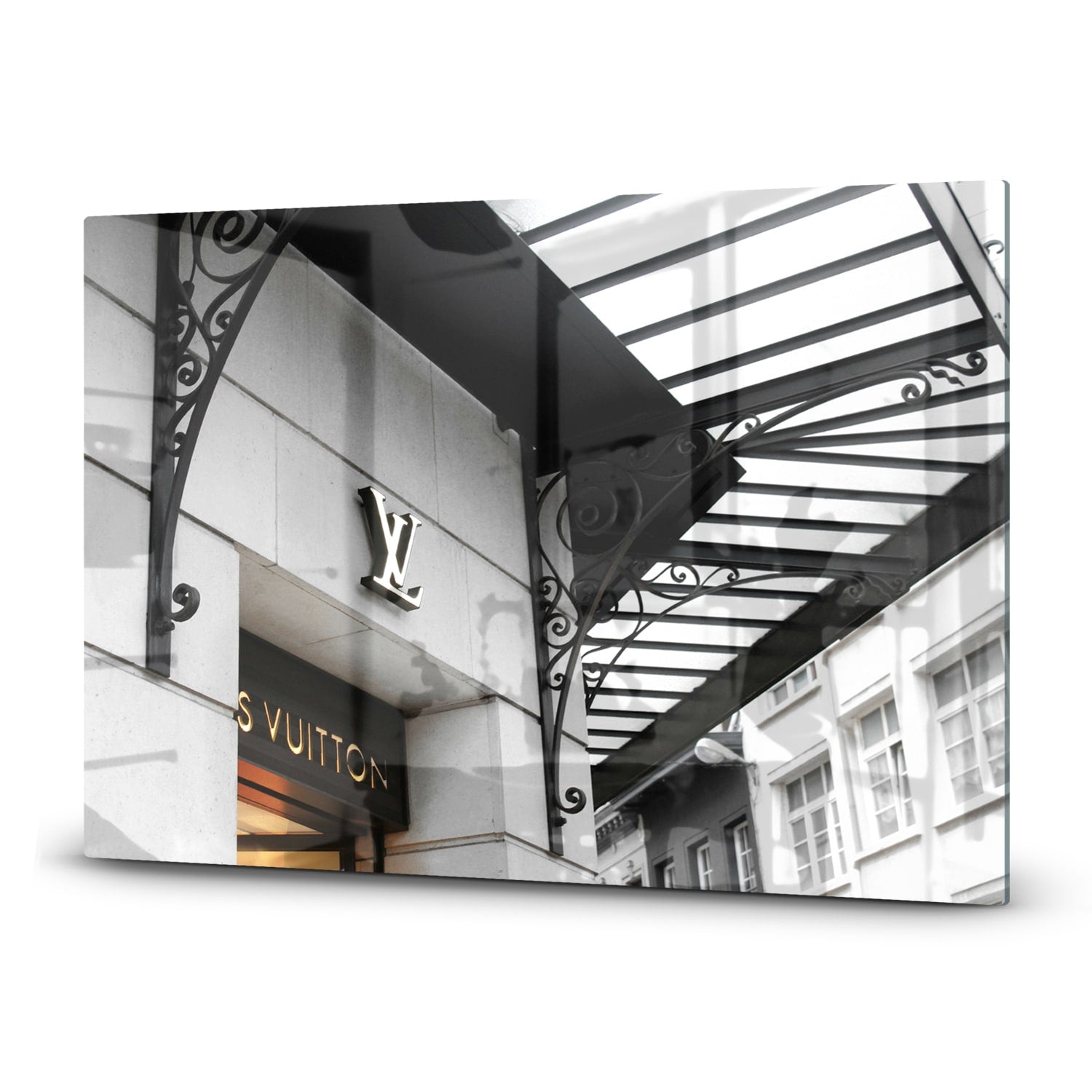 Herdabdeckplatte Louis Vuitton-Geschäft
