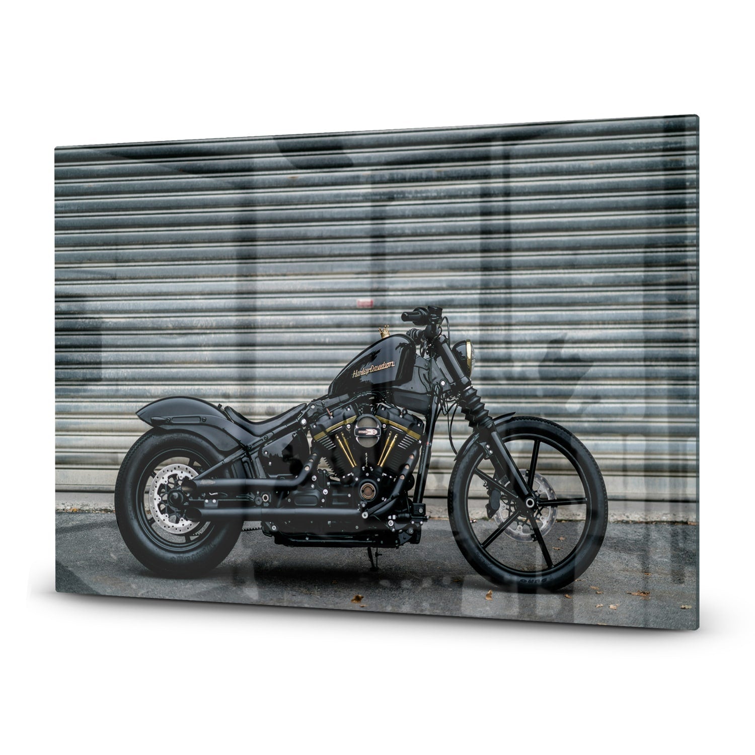 Herdabdeckplatte Harley Davidson