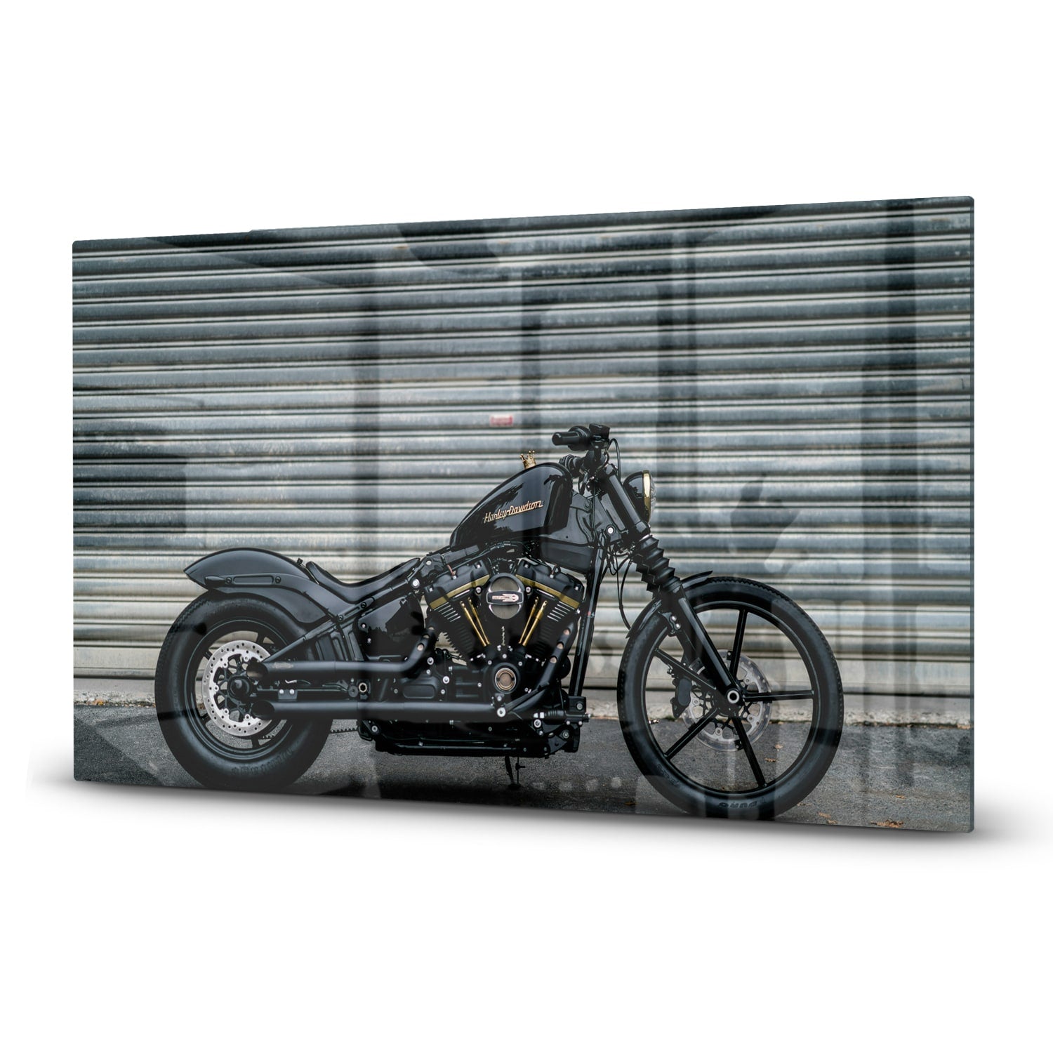 Herdabdeckplatte Harley Davidson