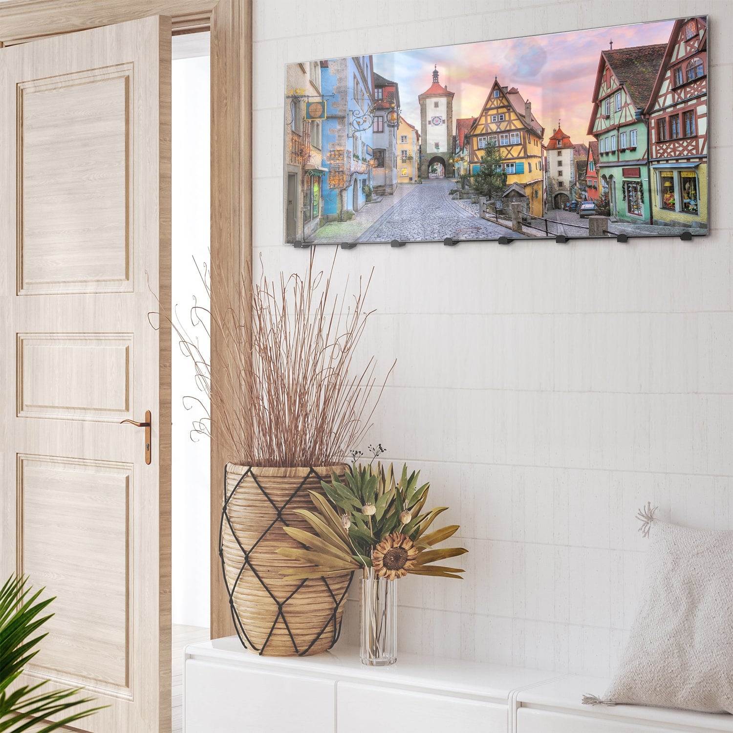 Wandgarderobe Rothenburg ob der Tauber