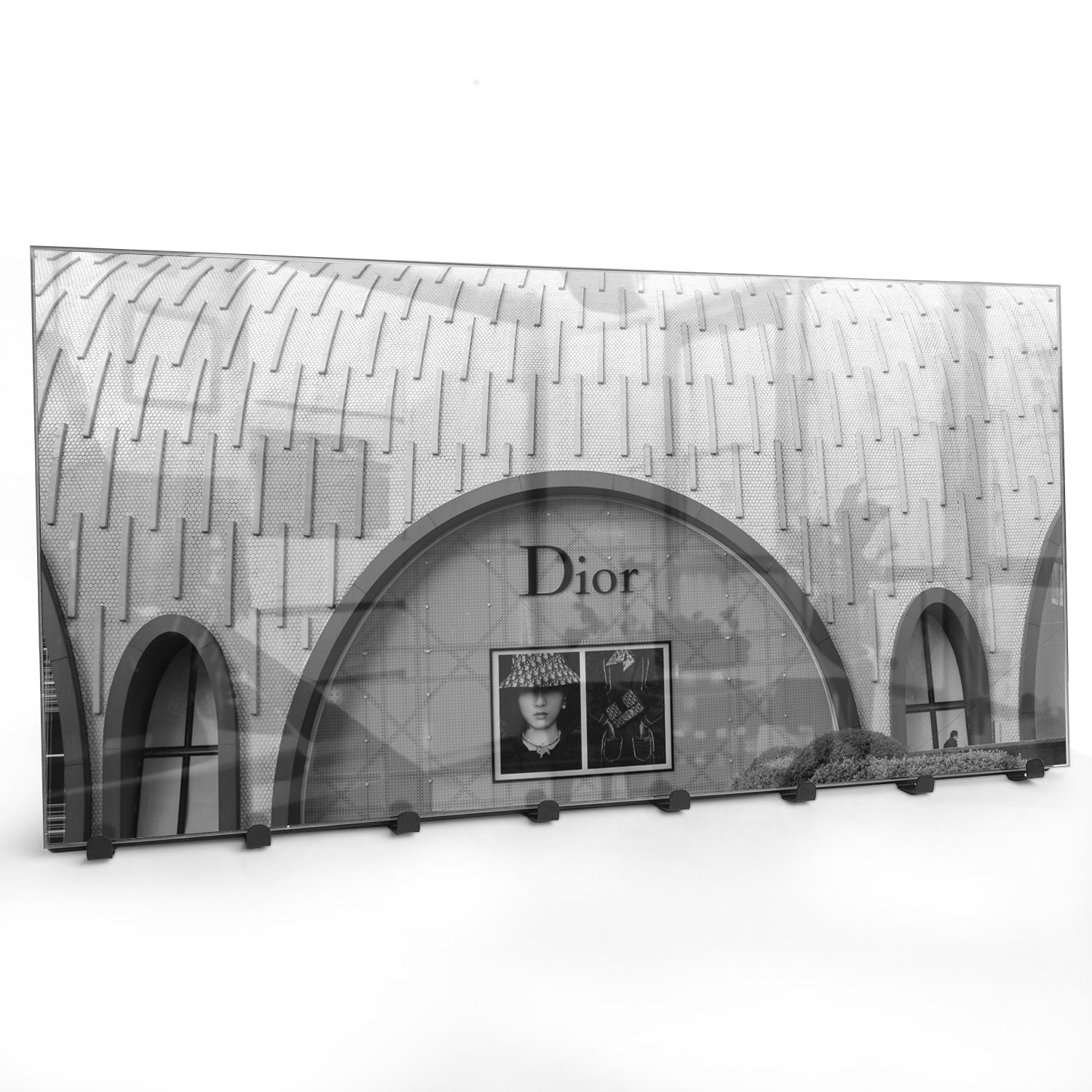 Wandgarderobe Dior-Geschäft