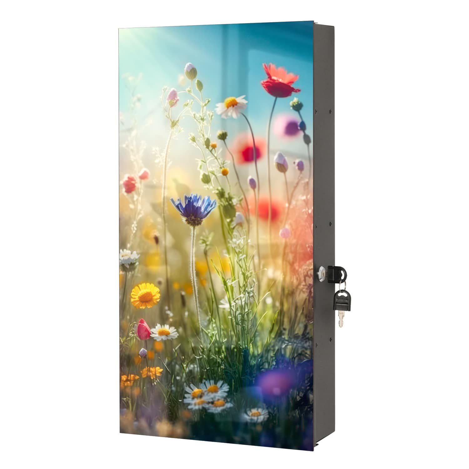 Medizinschrank Bunte Wildblumenwiese