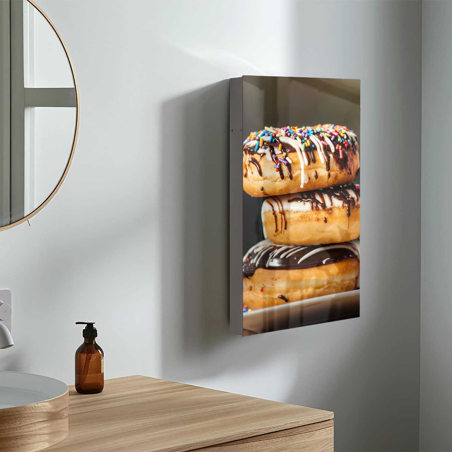 Medizinschrank Donuts