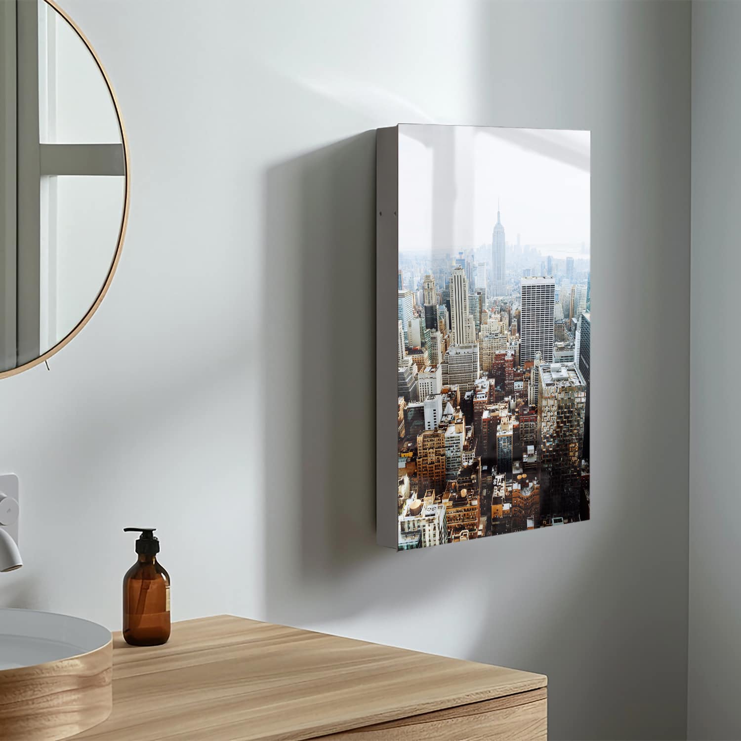 Medizinschrank New Yorker Skyline