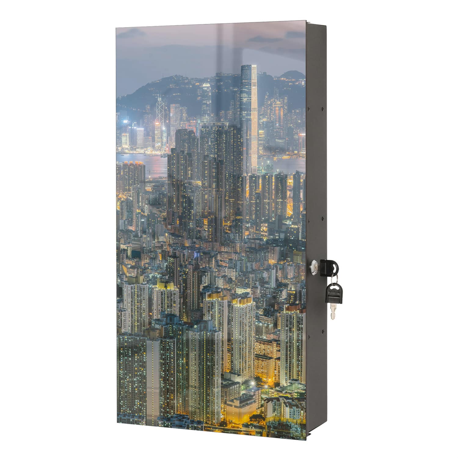 Medizinschrank Hongkong bei Nacht