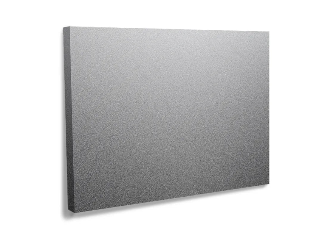 Kork-Pinnwände auf Leinwand mit metallische silberstruktur – Format 120 × 80 cm
