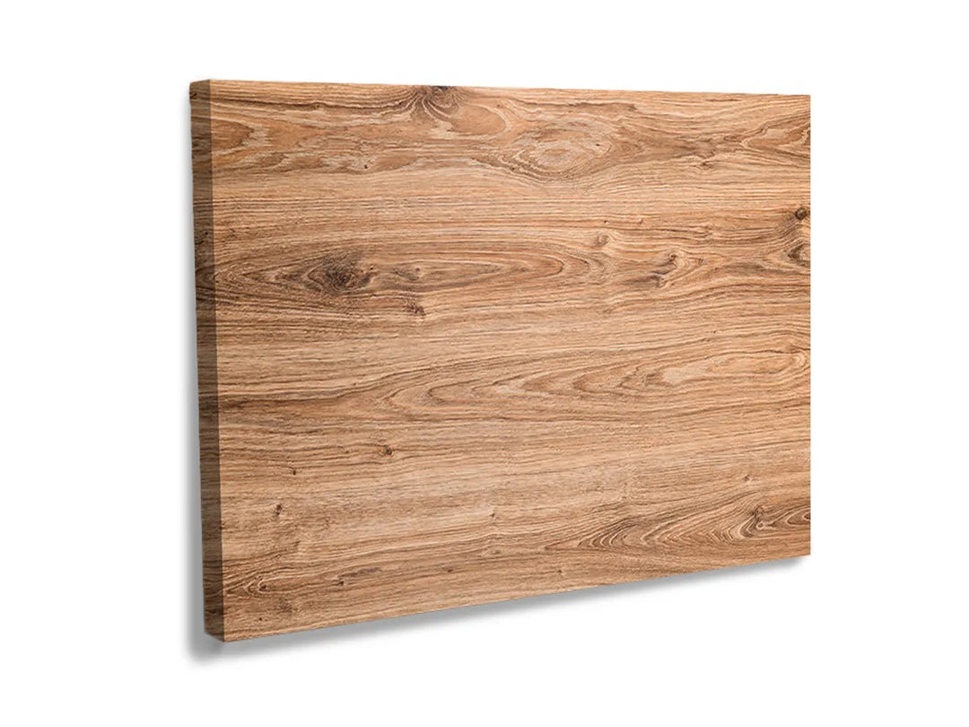 Kork-Pinnwände auf Leinwand mit helle natürliche holzstruktur – Format 120 × 80 cm
