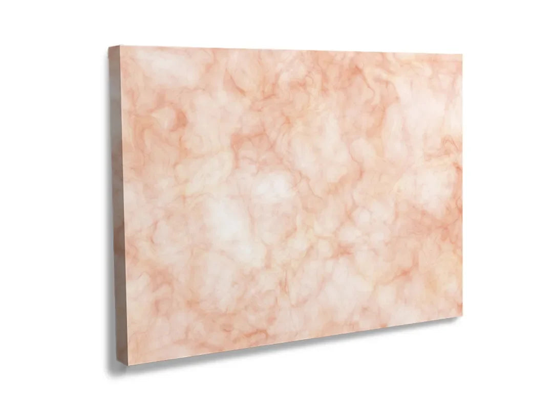 Kork-Pinnwände auf Leinwand mit rosa marmorstruktur – Format 120 × 80 cm