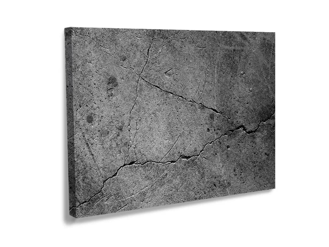 Kork-Pinnwände auf Leinwand mit dunkle rissige betonwand – Format 120 × 80 cm