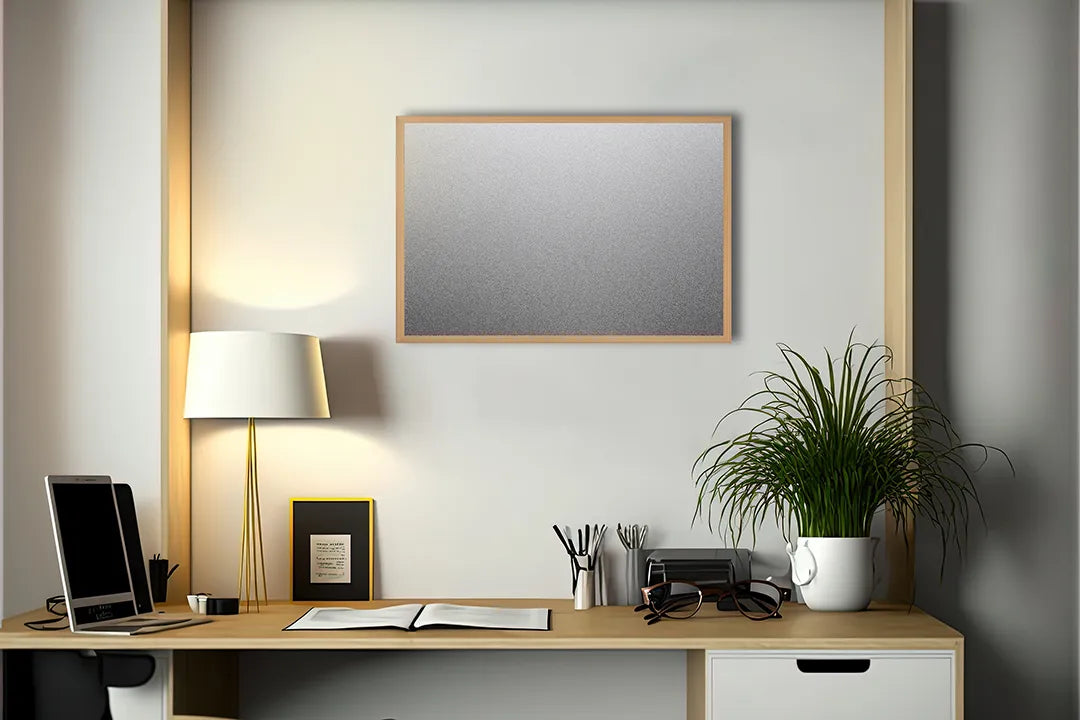 Metall Magnetboard mit hochwertigem Lichte Beton Of Metaal Textur Design
