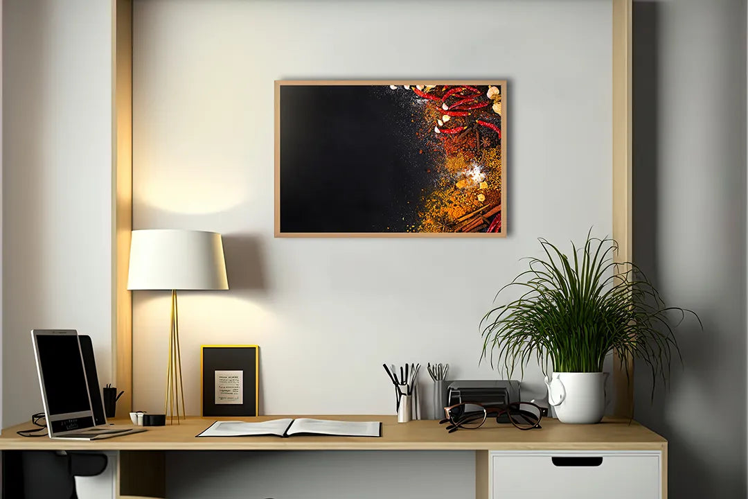 Metall Magnetboard mit hochwertigem Rote Pepers Und Kräuter Design