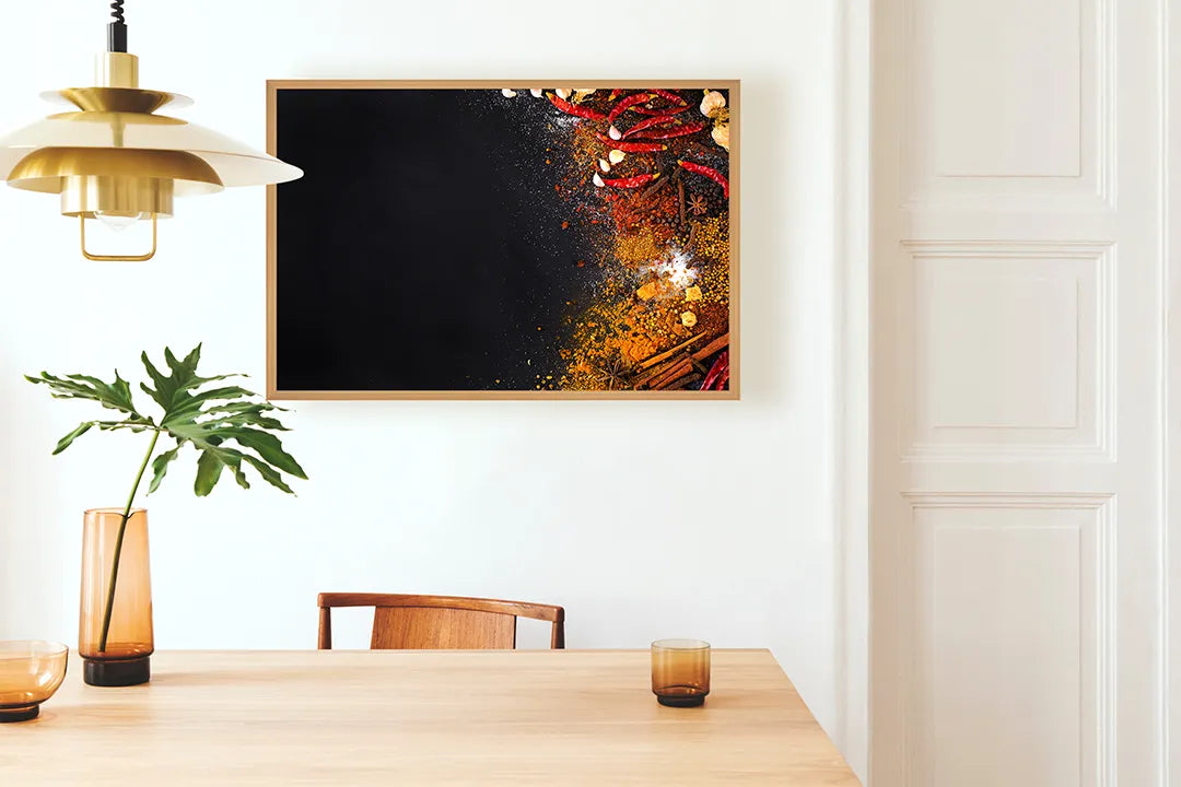 Metall Magnetboard mit hochwertigem Rote Pepers Und Kräuter Design