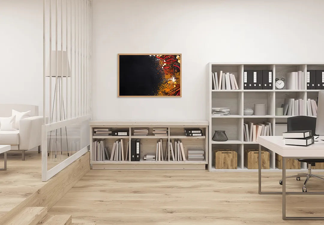 Metall Magnetboard mit hochwertigem Rote Pepers Und Kräuter Design