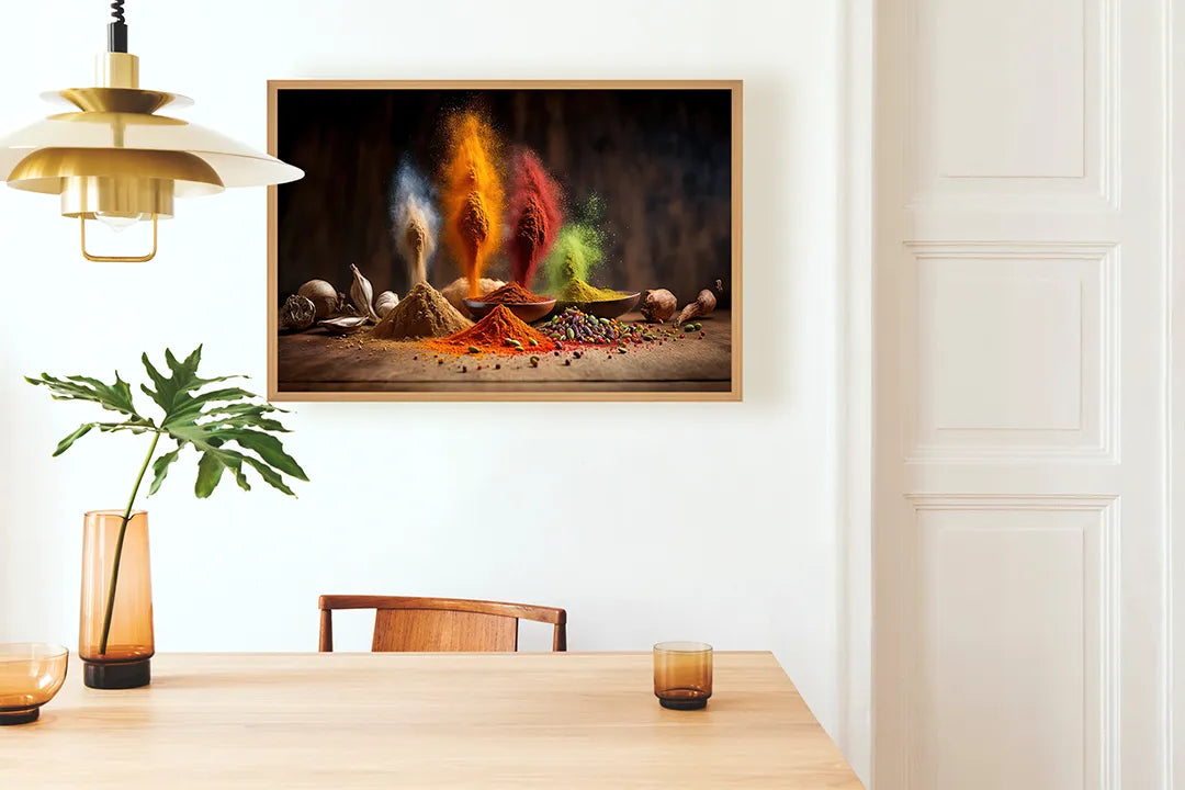 Metall Magnetboard mit hochwertigem Kräuter explosie kleur Design