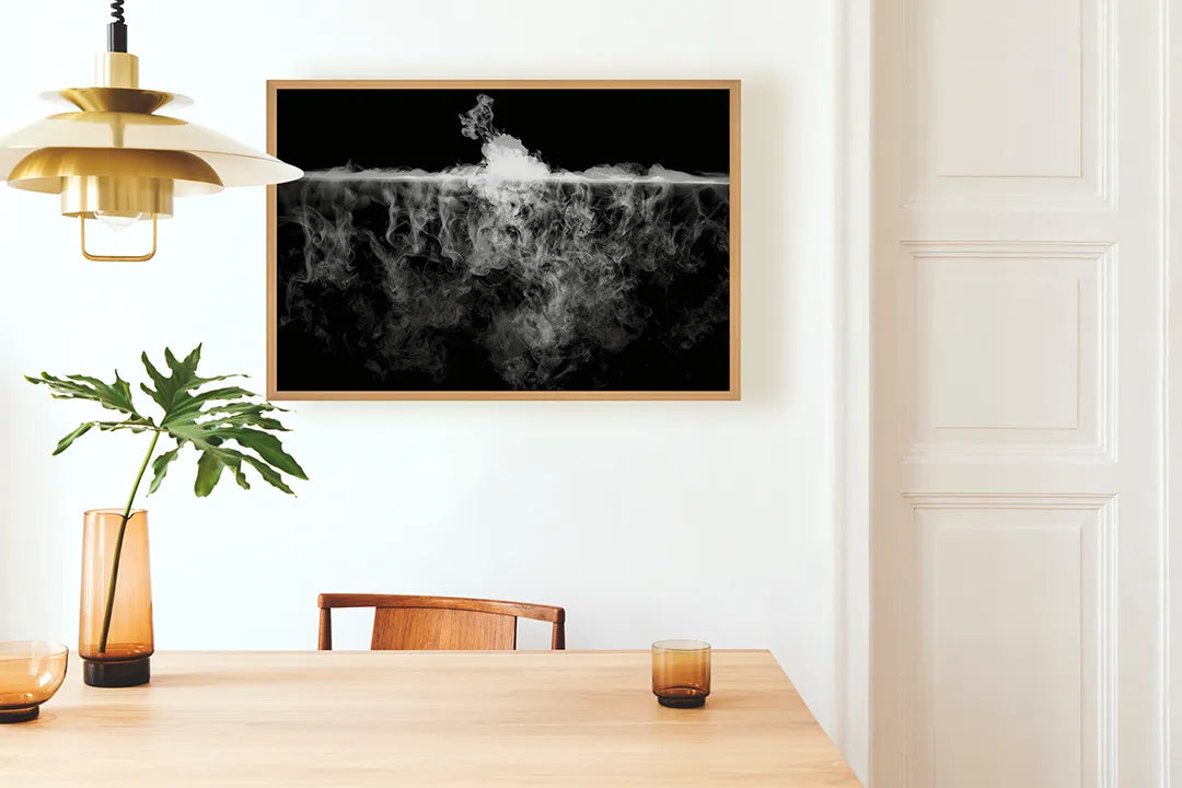 Metall Magnetboard mit hochwertigem Mist über Wald Design