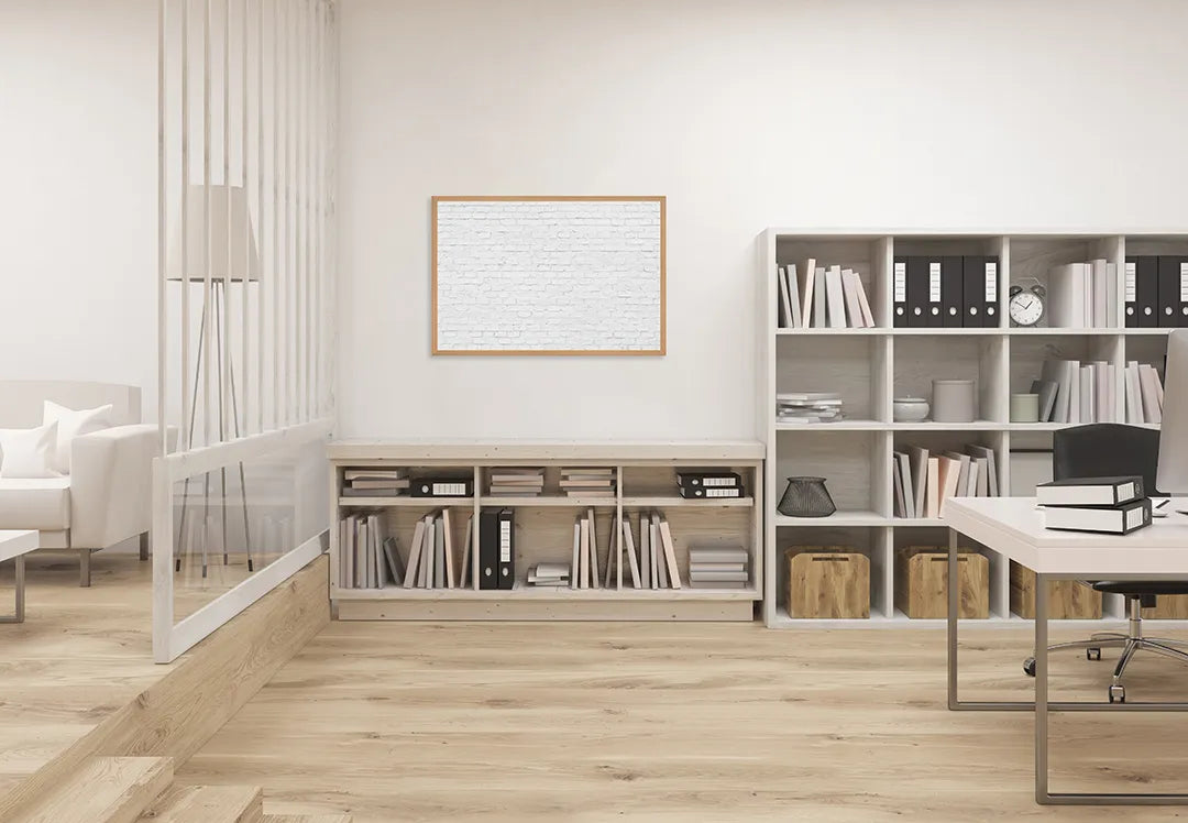 Metall Magnetboard mit hochwertigem Weiße bakstenen Wand Design
