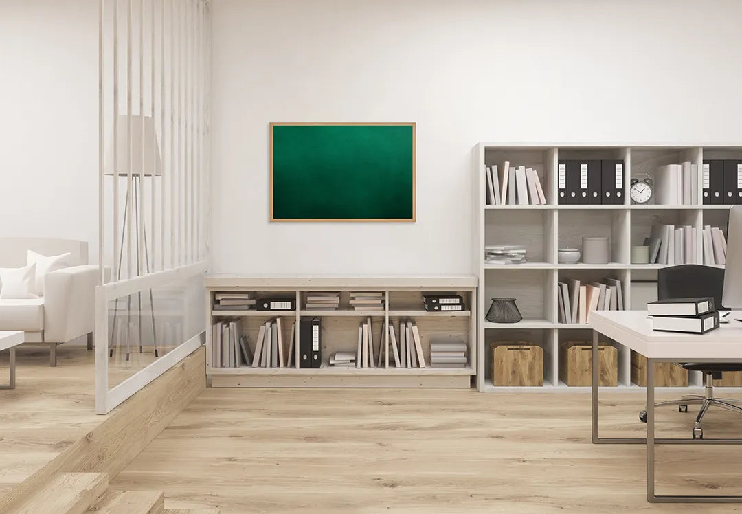 Metall Magnetboard mit hochwertigem Grün schoolbord Kreidetafel Design