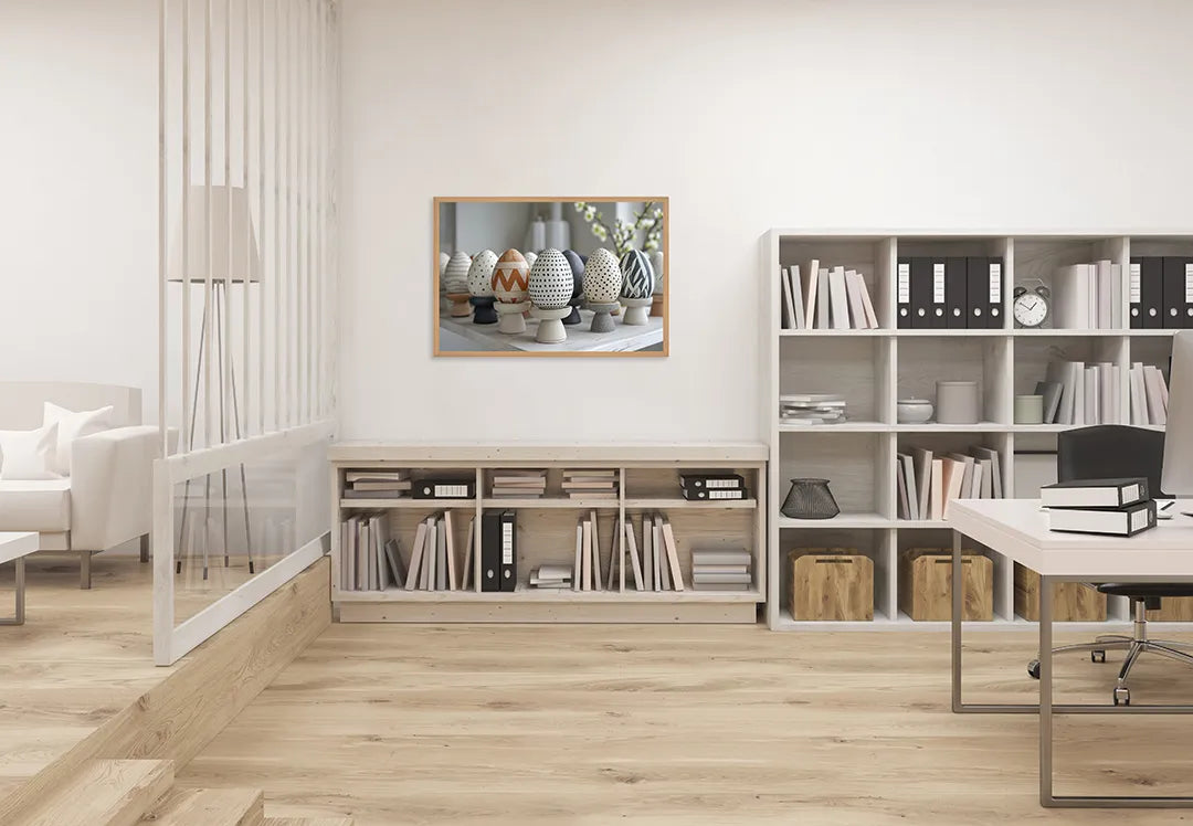 Metall Magnetboard mit hochwertigem Paaseieren auf ein rij Design