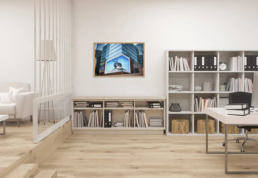 Metall Magnetboard mit hochwertigem Orka auf groot scherm Design