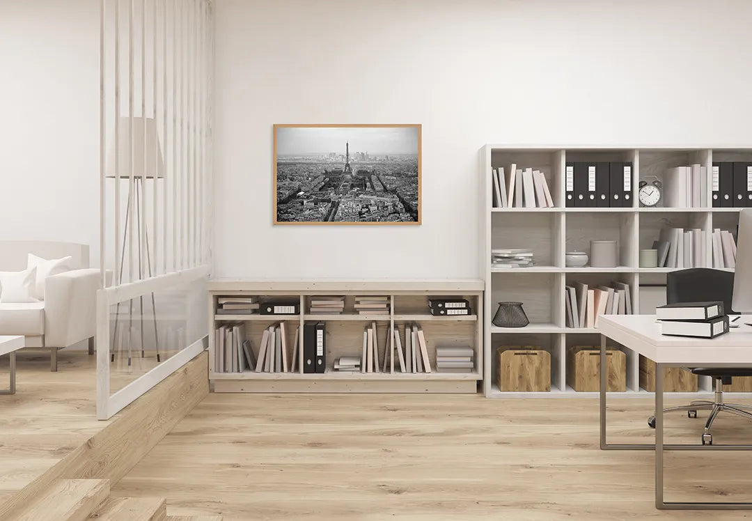 Metall Magnetboard mit hochwertigem Parijs Eiffeltoren Design
