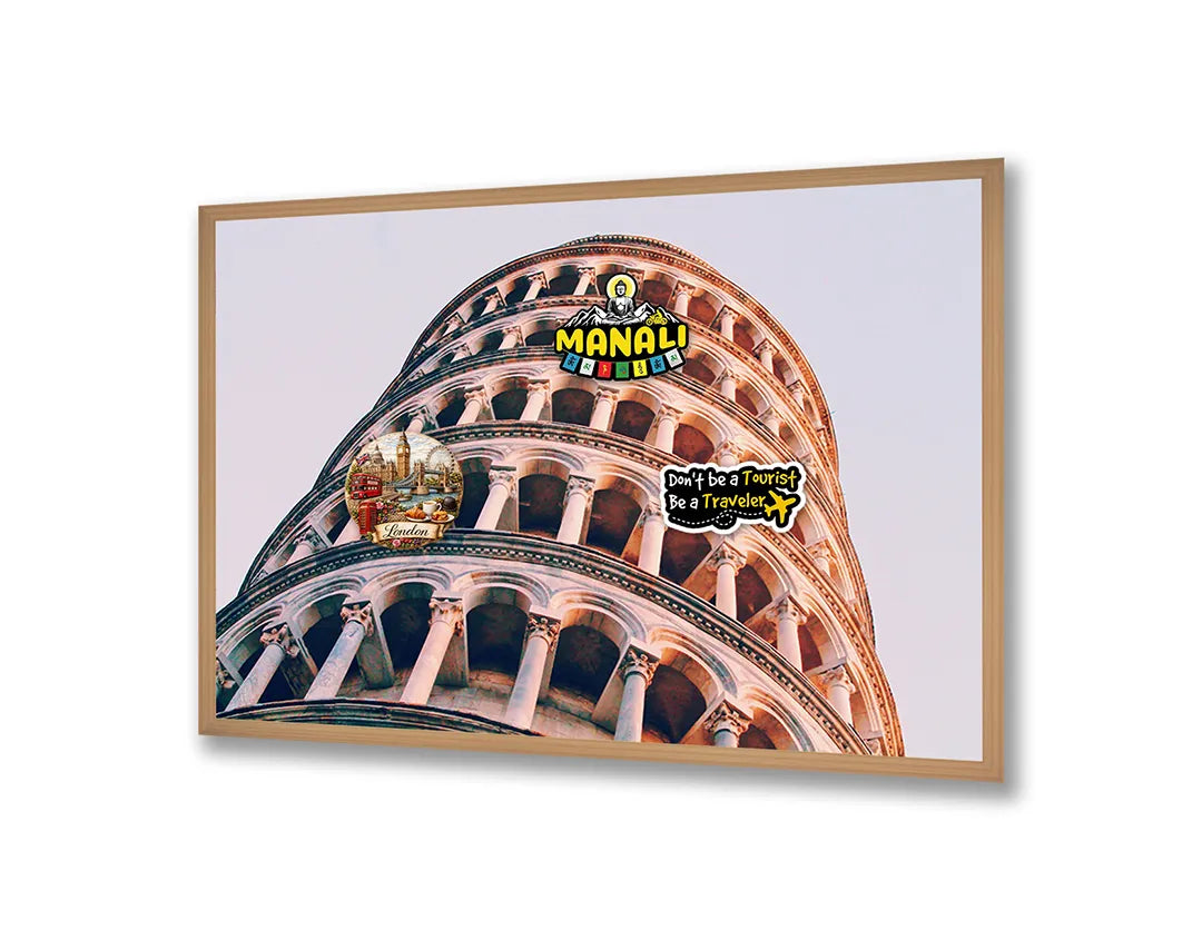 Metall Magnetboard mit hochwertigem Colosseum Rome Italien Design