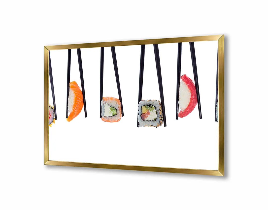 Metall Magnetboard mit hochwertigem Hangende Sushi Stukjes Design