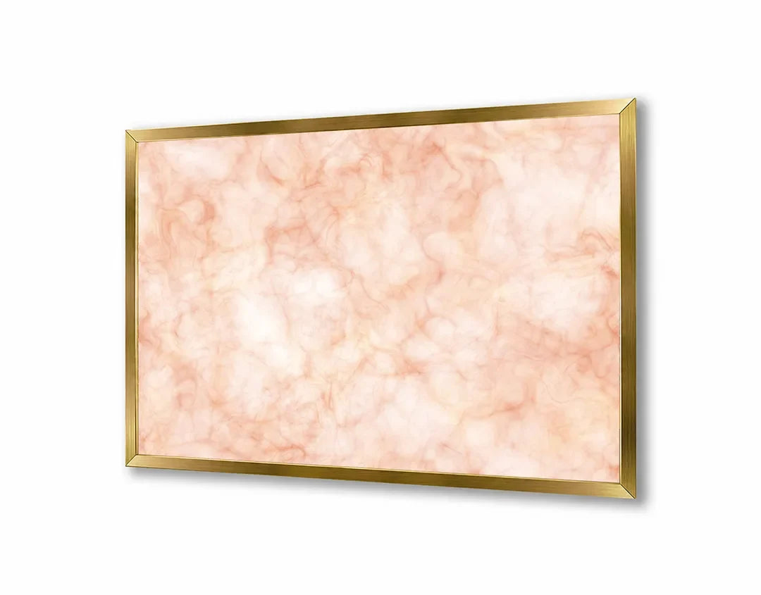 Metall Magnetboard mit hochwertigem Rosa Marmor Textur Design
