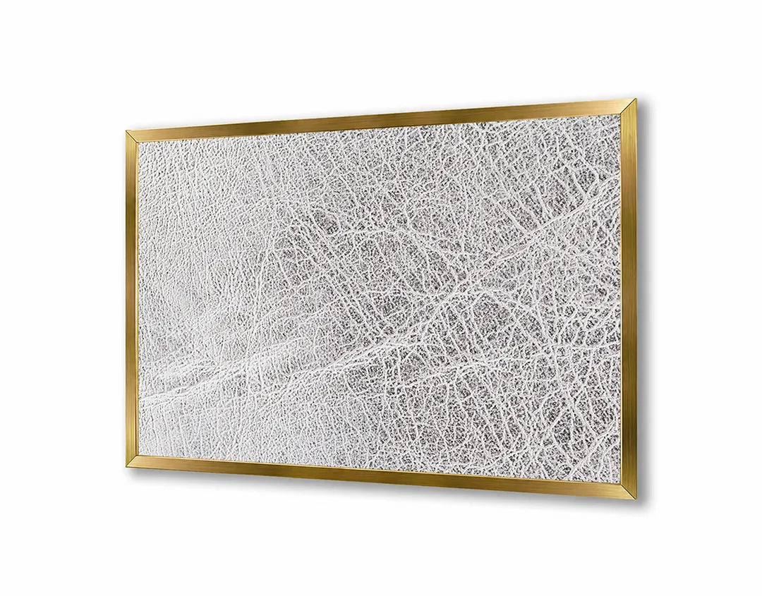 Metall Magnetboard mit hochwertigem Weiß Gebarsten Leer Of Textur Design