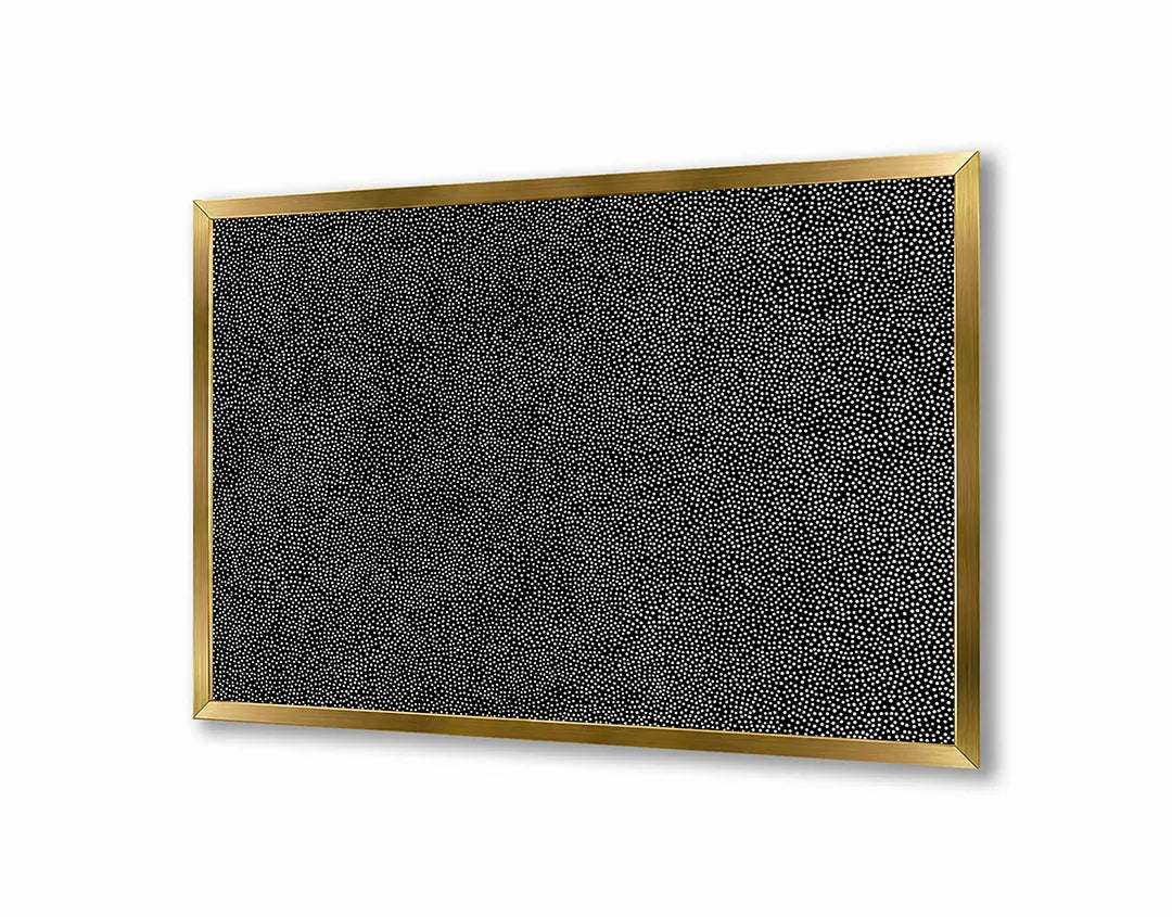 Metall Magnetboard mit hochwertigem Schwarz asfalt Design