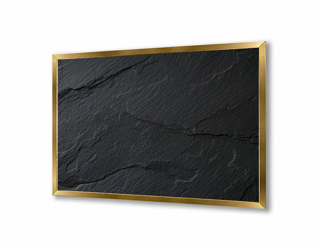 Metall Magnetboard mit hochwertigem Schwarz ruw beton Design