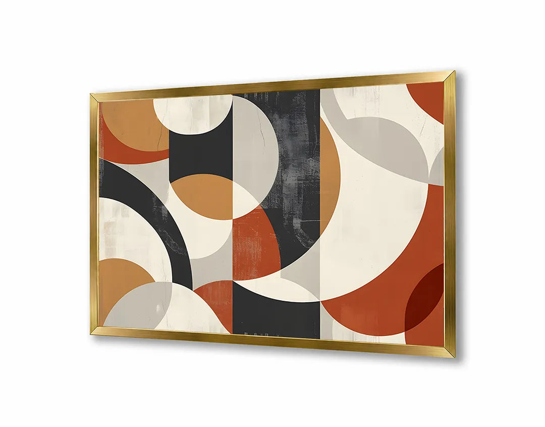 Metall Magnetboard mit hochwertigem Retro geometrische vormen Design