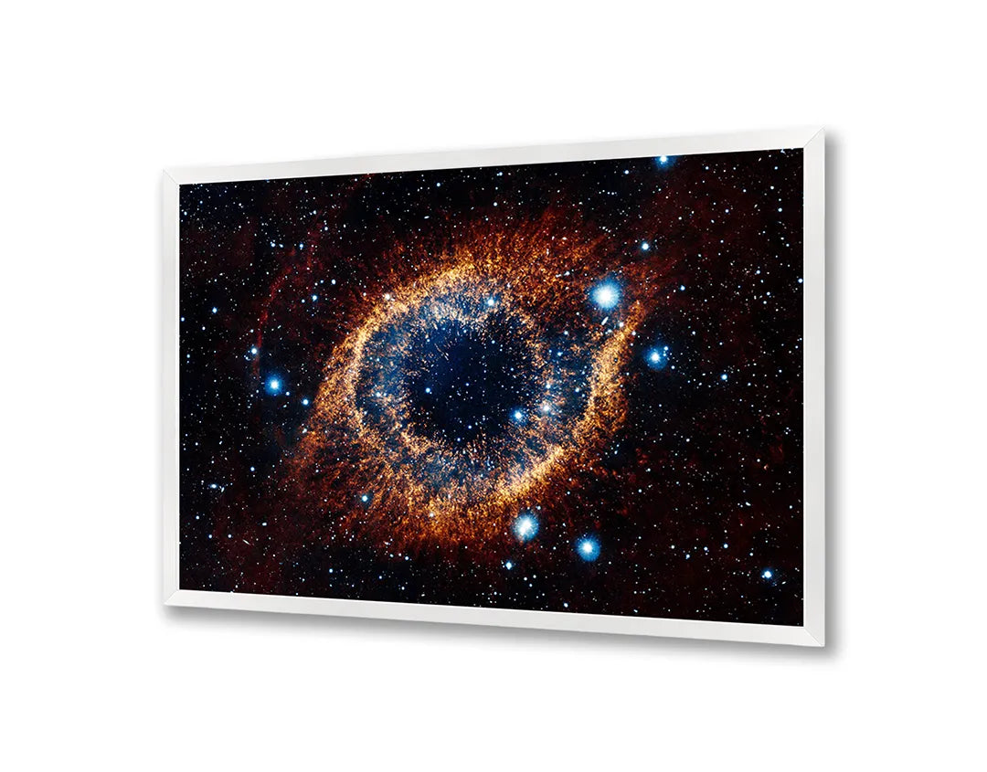Metall Magnetboard mit hochwertigem Ruimte Nevel Und Galaxie Design