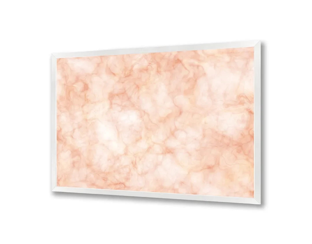 Metall Magnetboard mit hochwertigem Rosa Marmor Textur Design