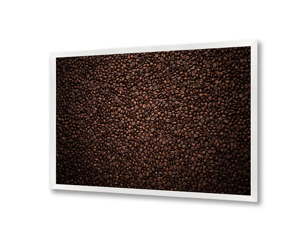 Metall Magnetboard mit hochwertigem Koffiebonen Textur Design