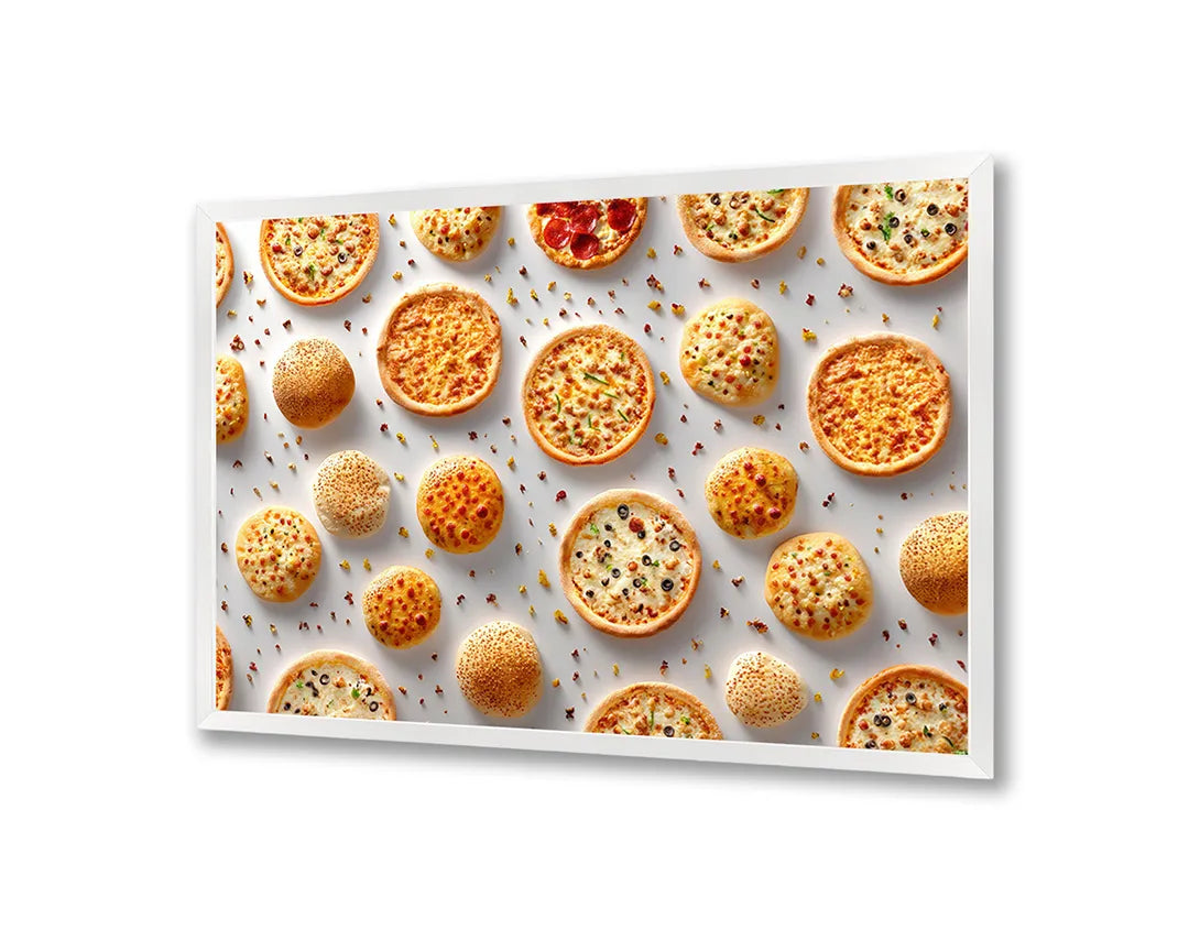 Metall Magnetboard mit hochwertigem Kleine Mini-Pizzen Muster Design