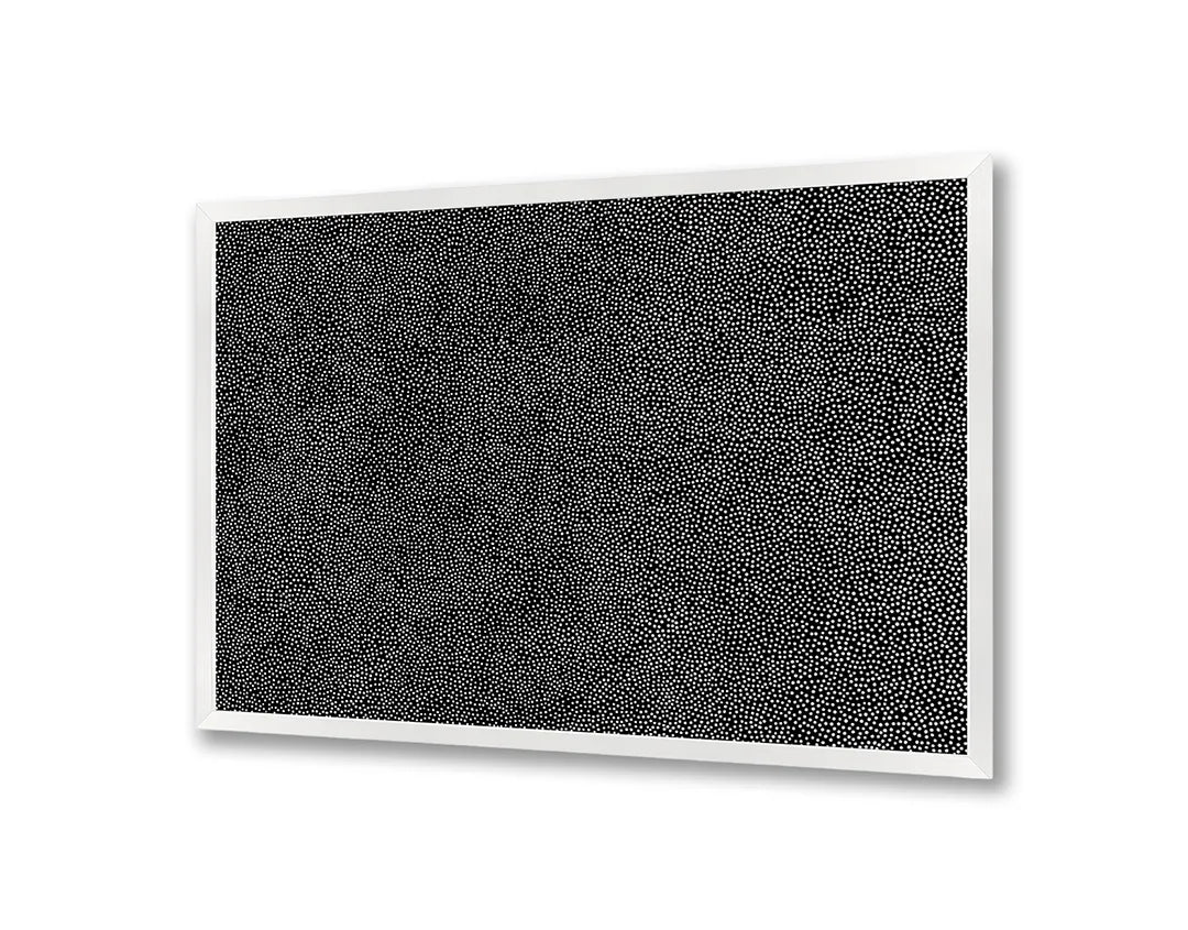 Metall Magnetboard mit hochwertigem Schwarz asfalt Design