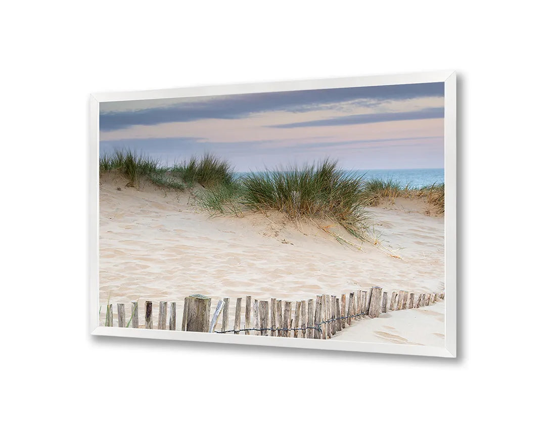 Metall Magnetboard mit hochwertigem Strand Duinen Mit Helmgras Design