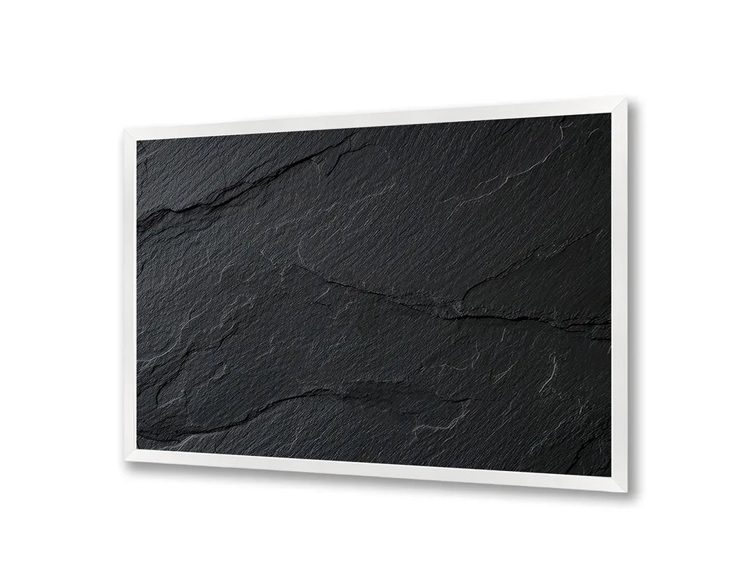 Metall Magnetboard mit hochwertigem Schwarz ruw beton Design