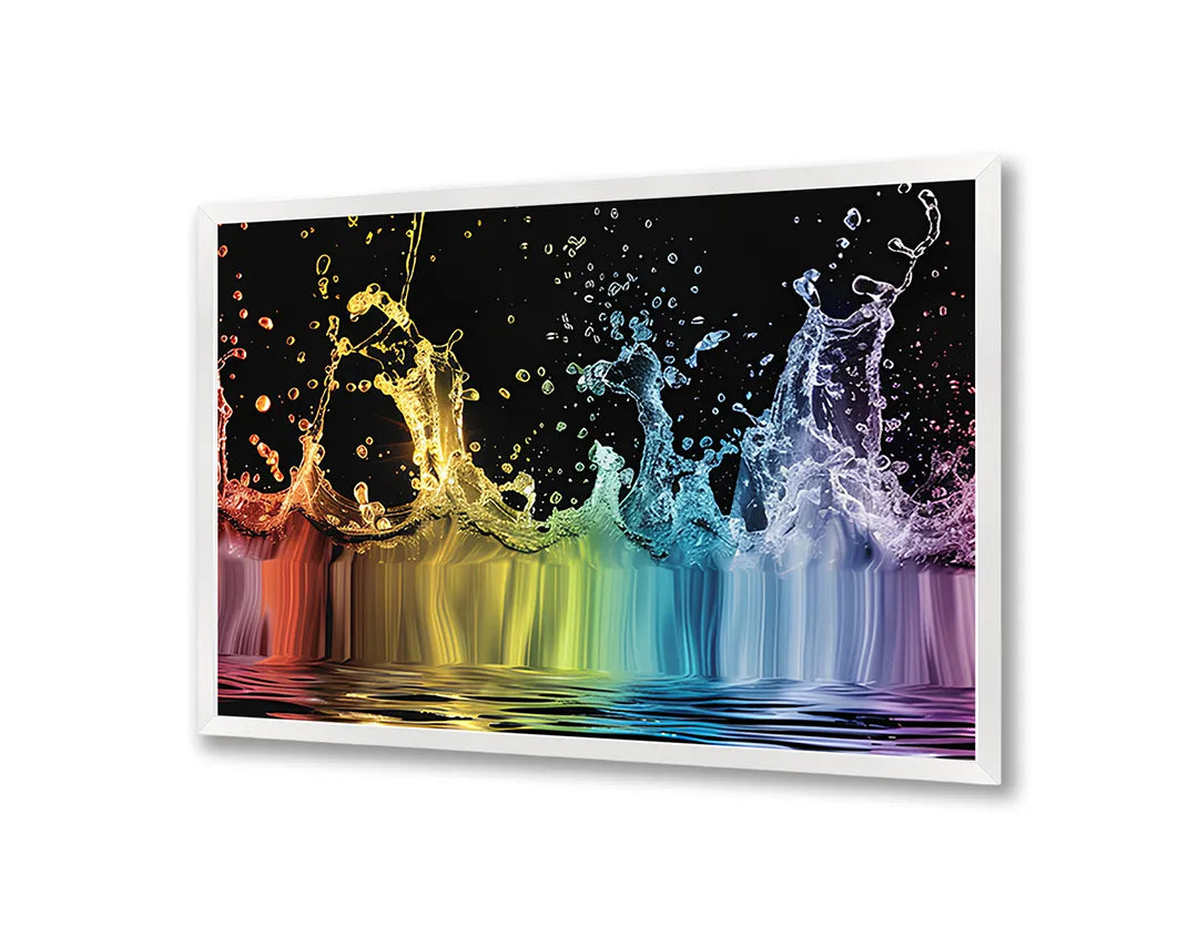 Metall Magnetboard mit hochwertigem Gekleurd spetterend Wasser Design