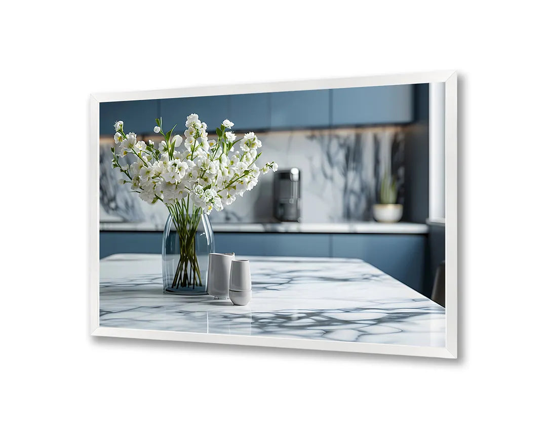 Metall Magnetboard mit hochwertigem Moderne keuken Interieur Design