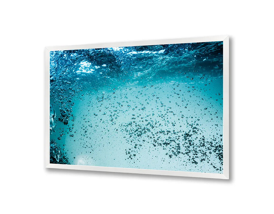 Metall Magnetboard mit hochwertigem Unterwasser Bubbels Design