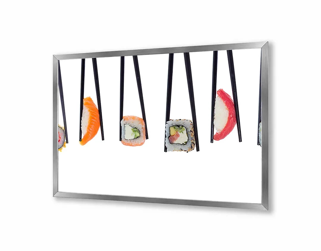 Metall Magnetboard mit hochwertigem Hangende Sushi Stukjes Design