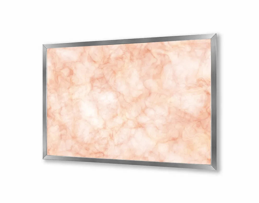 Metall Magnetboard mit hochwertigem Rosa Marmor Textur Design