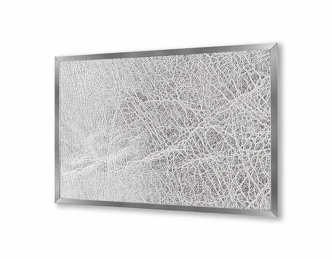 Metall Magnetboard mit hochwertigem Weiß Gebarsten Leer Of Textur Design