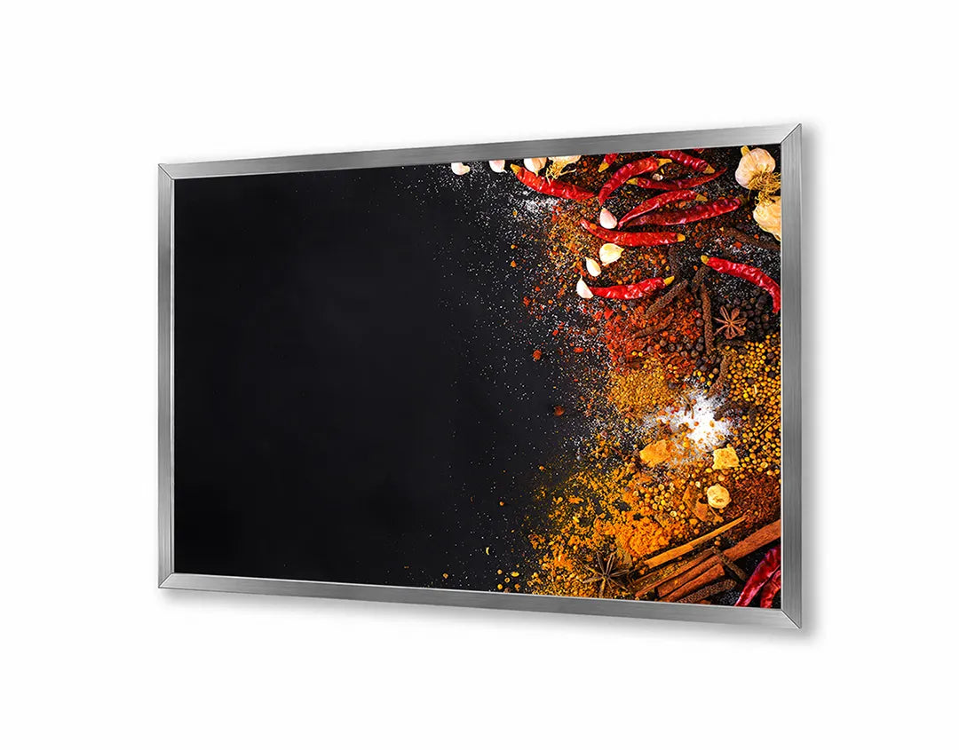 Metall Magnetboard mit hochwertigem Rote Pepers Und Kräuter Design